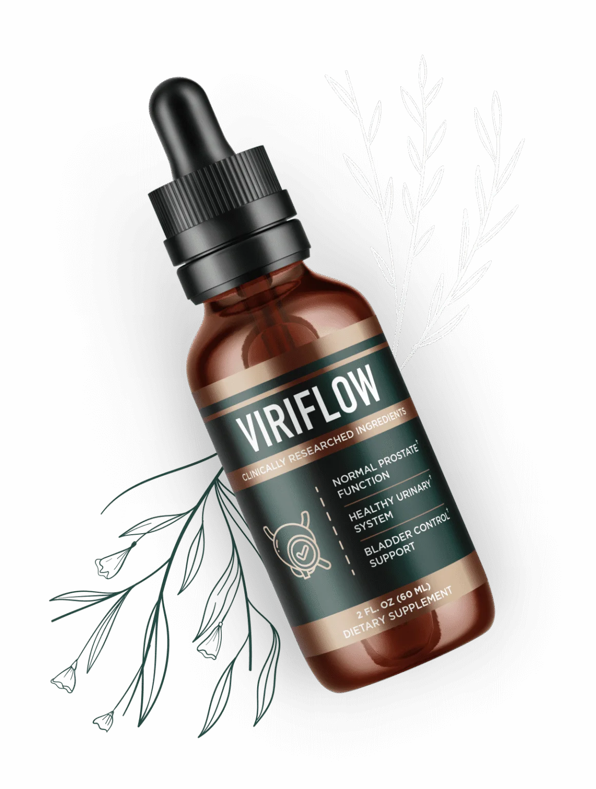 ViriFlow Supplement Bottle